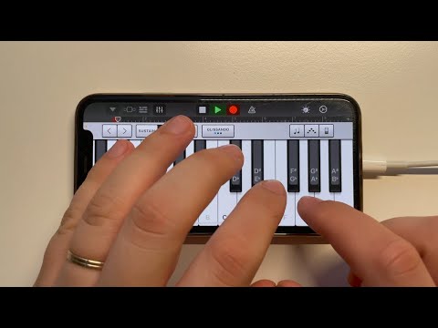 The Weeknd - Save Your Tears on iPhone (GarageBand)