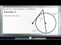 Finding Angle Measures and Arcs