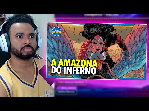 A AMAZONA DO INFERNO!! ABSOLUTE WONDER WOMAN #1  História Completa | ALEXANDRE NA ÁREA #react