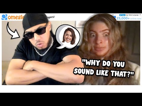 Omegle but my VOICE Doesn't Match MY FACE