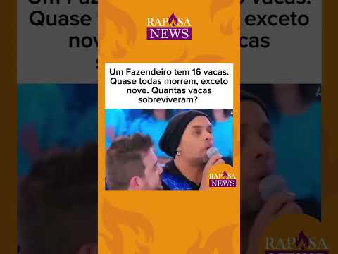 Você acertaria? Se sim, segue ae!