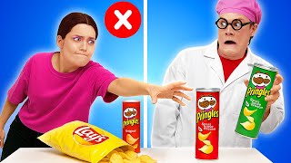 BOGAT VS SĂRAC: CUM SĂ FURIȘEZI MÂNCARE ÎN SPITAL! | SITUAȚII AMUZANTE BY 123 GO! FOOD