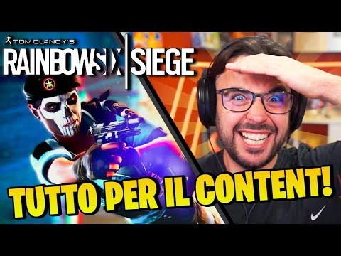 Tutto Per il Content ... in Realtà sono Fortissimo - RAINBOW SIX SIEGE