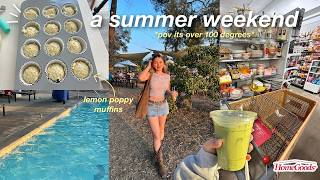 the *ULTIMATE* weekend in my life ☀️ | family volleyball, biking, swimming, new horse