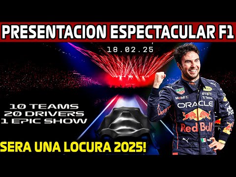 PRESENTACION ESPECTACULAR F1 2025!! EVENTO EPICO de F1 en 2025!! 75 ANIVERSARIO de F1!! NOTICIAS F1