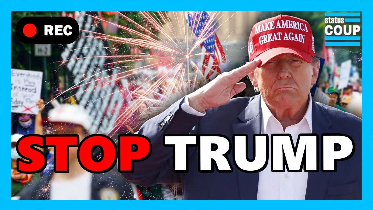 đ¨BREAKING: LIVE PROTESTERS BURN U.S. Flag at Philadelphia Protest | Fourth of July