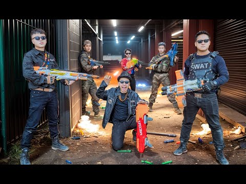 LTT Nerf War : SEAL X Warriors Use Nerf Guns To Battle Dr. Lee To Protect The World Order!