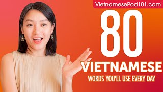 80 Vietnamese Words You'll Use Every Day - Basic Vocabulary #48