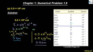 Class 9th | Punjab Board (2025-26) | Chapter 1 | Numerical Problem: 1.8