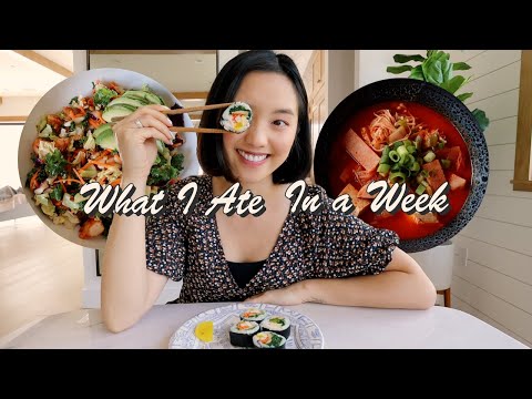What I Ate In A Week (Realistic + Easy Korean Recipes)