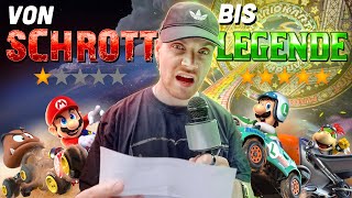 Alle Mario Kart World-Strecken gerankt: Von SCHROTT bis LEGENDE!