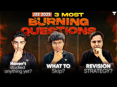 All Your IIT JEE  Queries Solved ‼️ (Sir kuch nahi Padha! 😭)