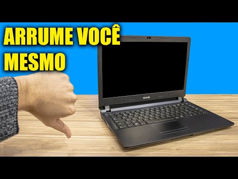 NOTEBOOK NÃO LIGA, PASSOS PRA ARRUMAR EM CASA