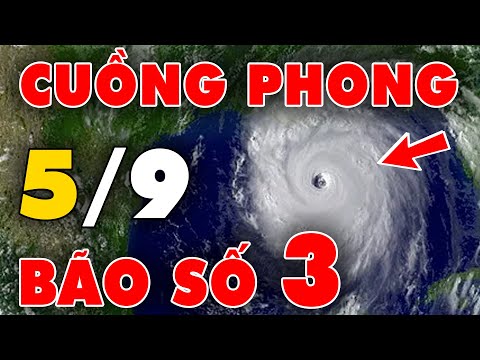 ? TIN BÃO KHẨN CẤP: Bão số 3 mạnh lên thành cuồng phong trên biển Đông, cảnh báo lên mức thảm họa