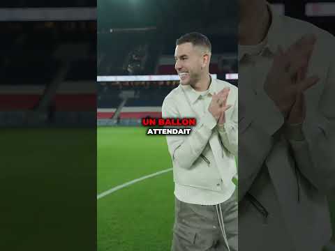 Un gender reveal fou au Parc des Princes ! #lucashernandez #psg #parissaintgermain
