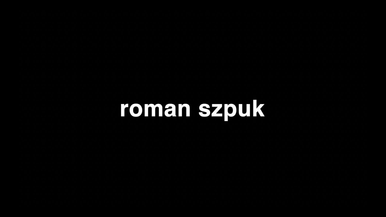 Básník a fotograf mraků Roman Szpuk