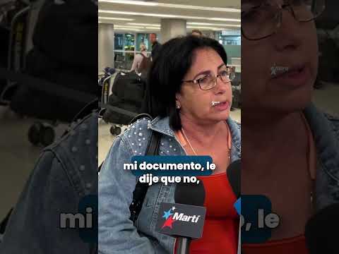 No me dejan entrar a mi propio país, Leticia Ramos
