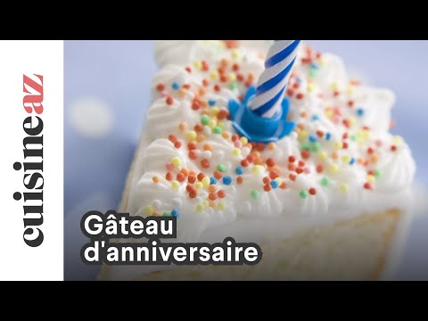 Gâteau d'anniversaire