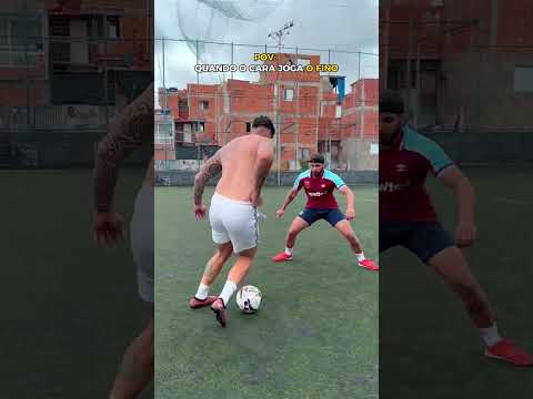 ELE JOGA O FINO? 😱