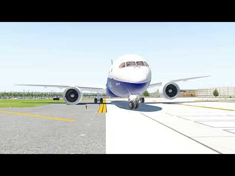 Heavy B787 Takeoff Attempt [XP11]