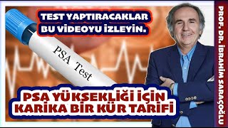PSA TESTİ YAPTIRACAKLAR DİKKAT! #psa #psatest #ibrahimsaraçoğlu