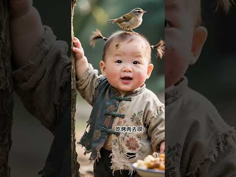Give you a chance to grasp the cute baby, healing, lip-like, too funny