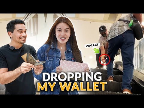 SWAPPING WALLETS WITH A STRANGER! | IVANA ALAWI