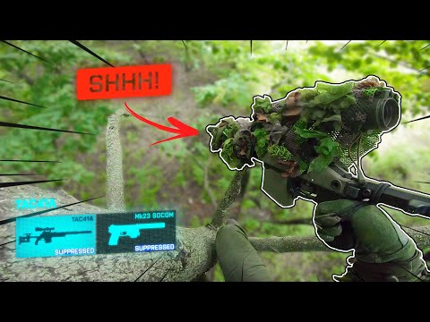 SNIPER hiding in the treetop DESTROYED enemy FLANKERS!