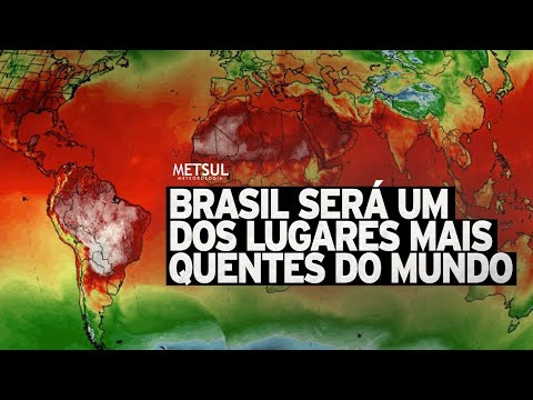 Brasil será um dos lugares mais quentes do Mundo no fim de semana