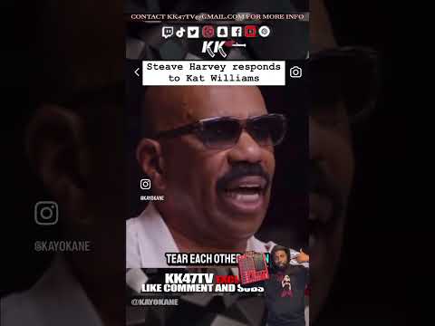 “Rising Above the Drama: Steve Harvey Responds to Katt Williams’ Diss with Class”