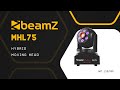 4 x BeamZ MHL75 DJ Moving Head Spot & Wash Hybrid with Gobo