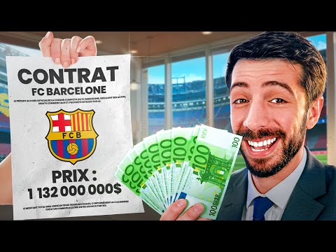 J’ACHÈTE le FC BARCELONE sur FC26! (pour 1 MILLIARD seulement…)