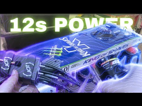 KING OF SHAVES 12S CONVERSION - 400A FLIER ESC & 850kV TP BRUSHLESS MOTOR