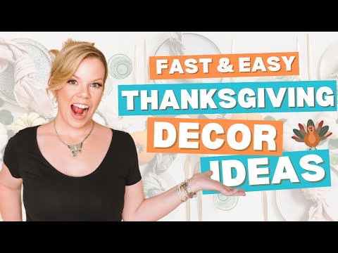 Dollar Tree DIY Decor Ideas for Thanksgiving