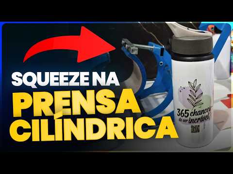 Como Personalizar Garrafa de Alumínio (Sublimação)