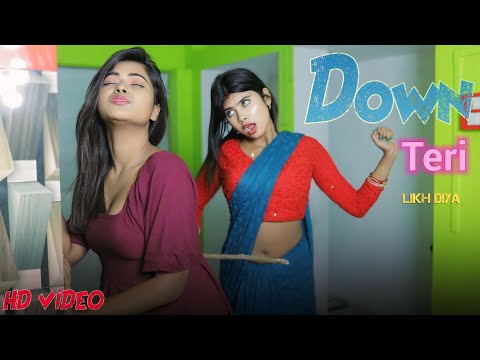 Down Tera Likh Diya | Krishna | Lesbian Love Story | Funny Love Story | Hindi Songs 2024 |KissiBABS|