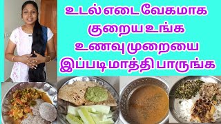 Lose 10 KG in 1 Month Food Routine | One Week Diet Routine For Fast & Healthy Weight Loss - Season 2