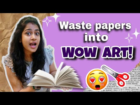"4 Stunning Tree of Life Crafts 🌳 | Best Out Of Waste Paper DIY ideas"