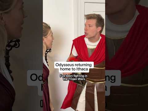 Odysseus Returning Home to Ithaca...