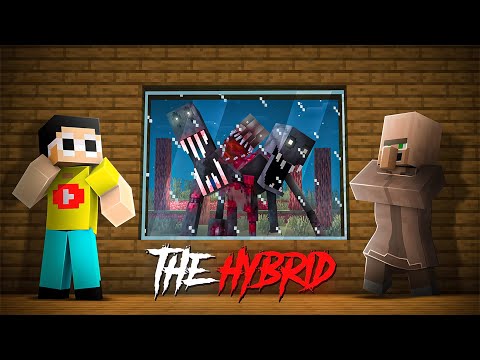 I Survived TERRFYING CREATURE In Minecraft -The Hybrid (HINDI)