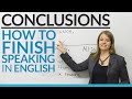 Concluding Expressions in Speech