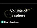 Calculating Sphere Volume Concepts