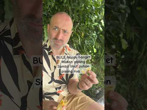 BULE Inggris seneng liat pohon pisang 🍌🍌🍌 #fypindonesia #buleinggris