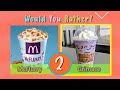 Would You Rather: Food and Snacks Edition