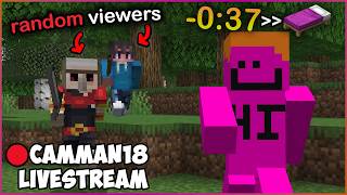 SPEEDRUNNING RANDOM ITEMS WHILE BEING HUNTED DOWN camman18 Full Twitch VOD