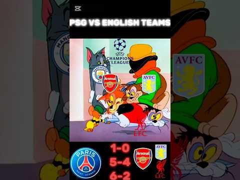 PSG DESTROYING PREMIER LEAGUE TEAMS☠️#shorts#youtubeshorts#football#footballshorts#shortsfeed