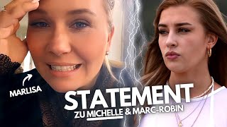 Marlisa STATEMENT zu Michelle & Marc-Robin / Michelle schießt im Livestream | Prominent getrennt