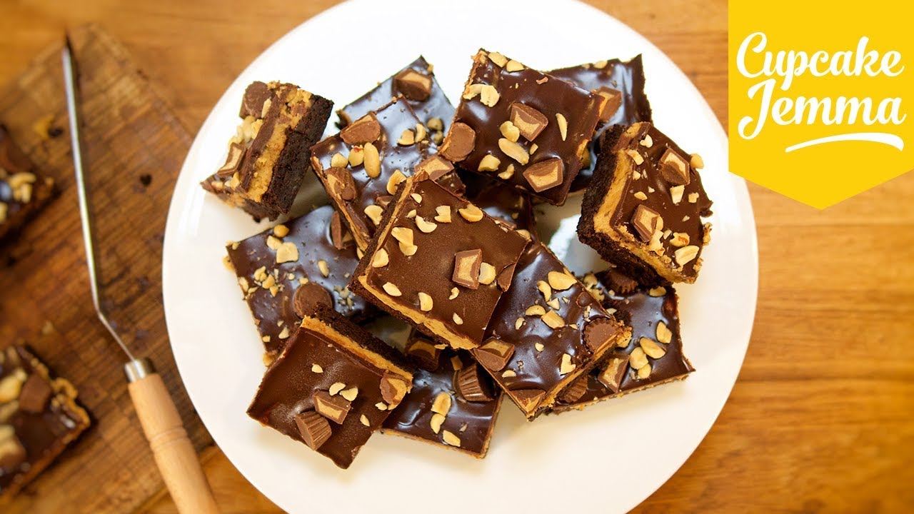 Peanut Butter Cookie Dough Brownies Cupcake Jemma
