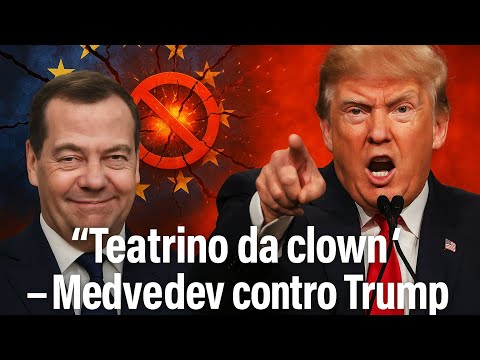 Medvedev sfida Trump: “Teatrale e inutile”. Intanto UE prepara nuove sanzioni suicide alla Russia