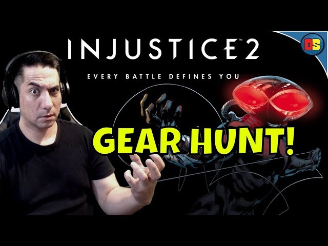 INJUSTICE 2 BLACK MANTA EPIC GEAR HUNT